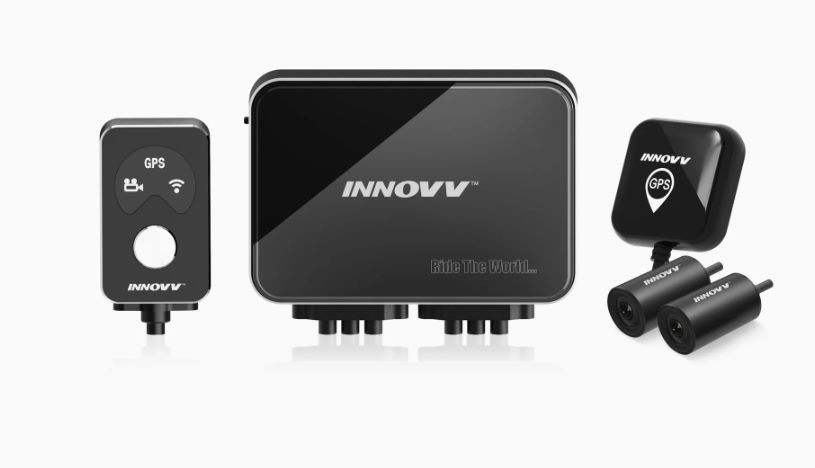 INNOVV K7 - wideorejestrator motocyklowy 2 kamery przód i tył