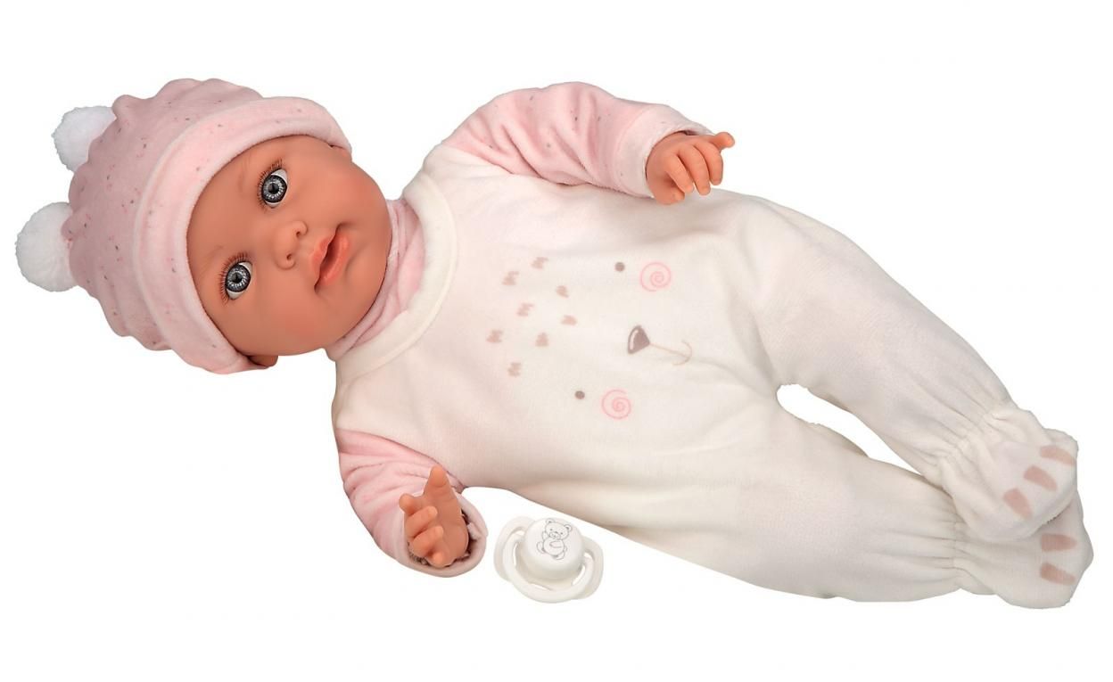 Hiszpańska lalka bobas płacze 42cm