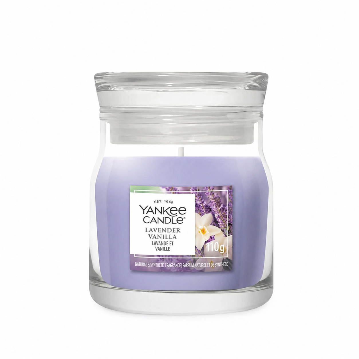 Yankee Candle Signature Świeca Mała Lavender Vanilla