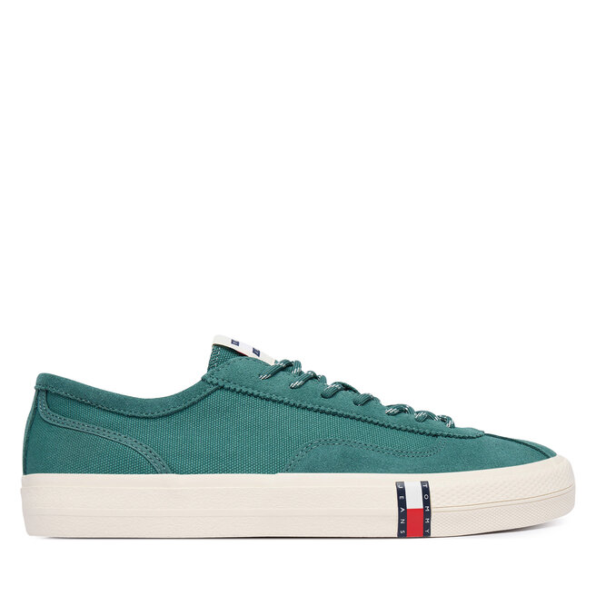 Tenisówki Tommy Hilfiger Archive Vulc EM0EM01760 Zielony