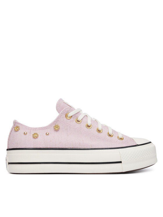 Converse Trampki Chuck Taylor All Star Lift Platform Heathered Glam​ A17595C Różowy