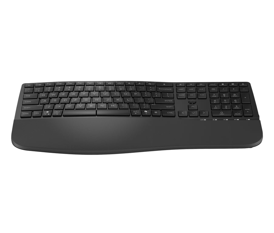 HP 680 CFT Dual-Mode KBD FR klawiatura Dom RF Wireless + Bluetooth Czarny 8T6L8AA#ABF