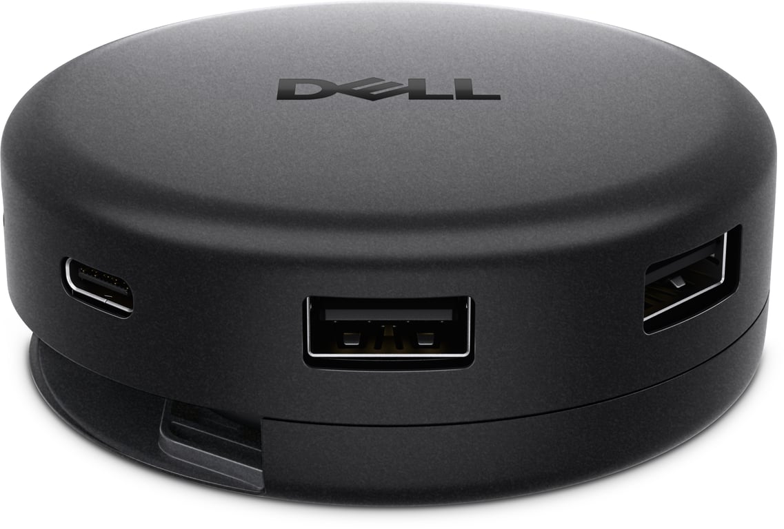 DELL DA326 Przewodowa USB 3.2 Gen 1 (3.1 Gen 1) Type-C Czarny DA326-BK-EMEA