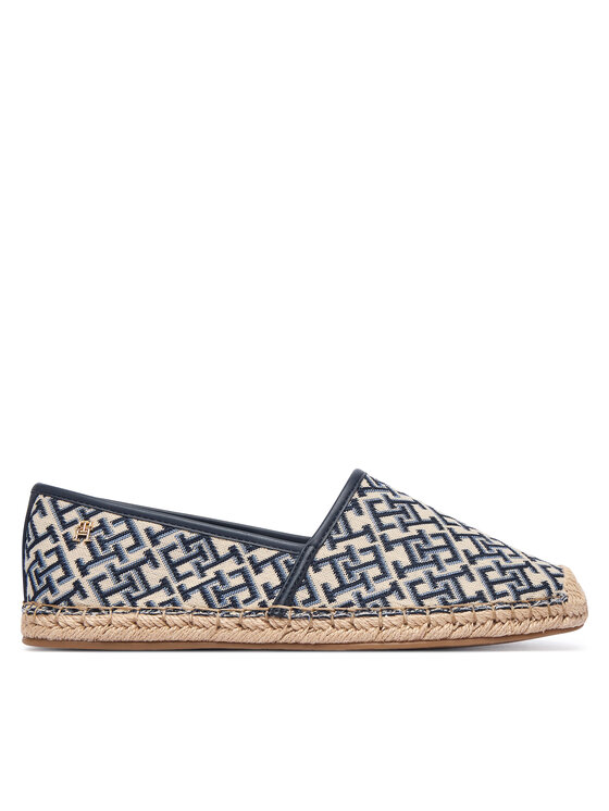 Tommy Hilfiger Espadryle Th Monogram Jacquard FW0FW09501 Brązowy