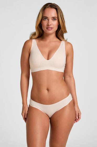 Hunkemöller Super Comfort Brazyliany Beżowy
