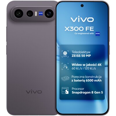 Vivo X300 FE 5G 12/512GB Czarny