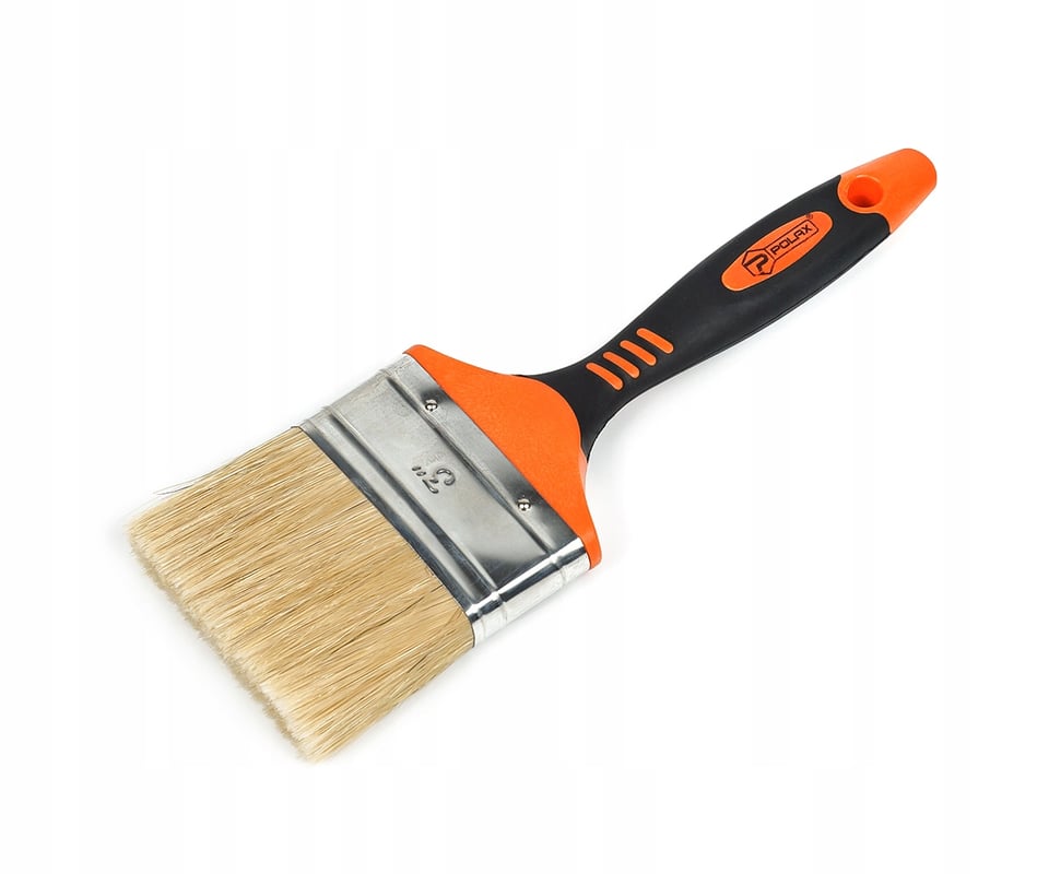 Polax Pędzel płaski malarski ELITE naturalne włosie 7.5 cm