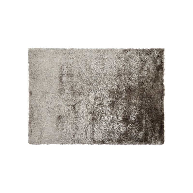 Dywanik przyłóżkowy BOHEM Srebrny 60x110 cm – Miękki, Ręcznie Robiony, Krótkie Włosie, Nowoczesny Styl w Jasnoszarym Kolorze