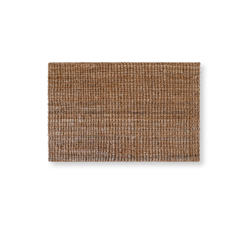 Dywan jutowy Santorini 60x90 cm – naturalny, tkany na płasko, ręcznie pleciony, w stylu śródziemnomorskim w stylu boho