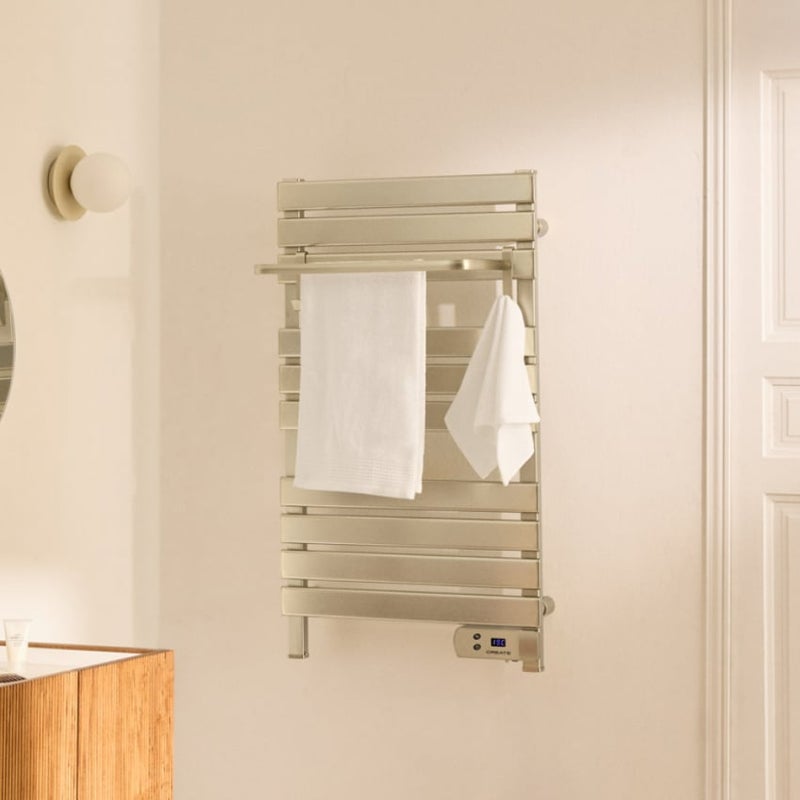 WARM TOWEL - Elektryczny wieszak na ręczniki podłogowy lub ścienny 500W