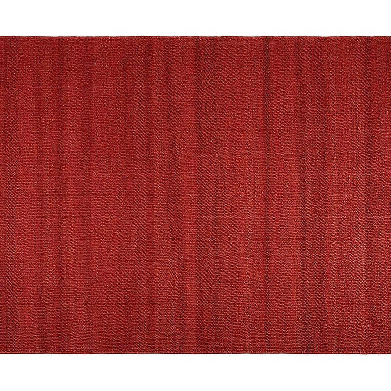 Ręcznie pleciony dywan z juty Red 160x230 cm – Ekologiczny, trwały, idealny do każdego wnętrza