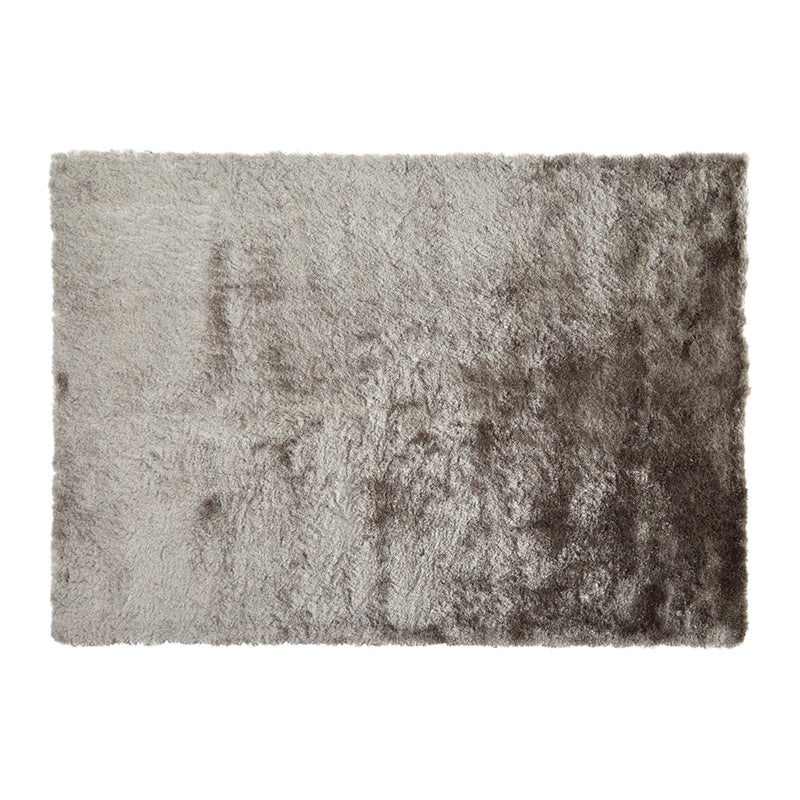 Dywan BOHEM Srebrny 160x230 cm – Ręcznie Robiony, Miękki, Krótkie Włosie, Nowoczesny Styl do Wnętrz