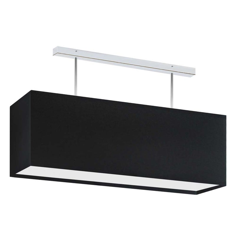 Lampa żyrandol plafon sufitowa z abażurem prostokąt MONO P1