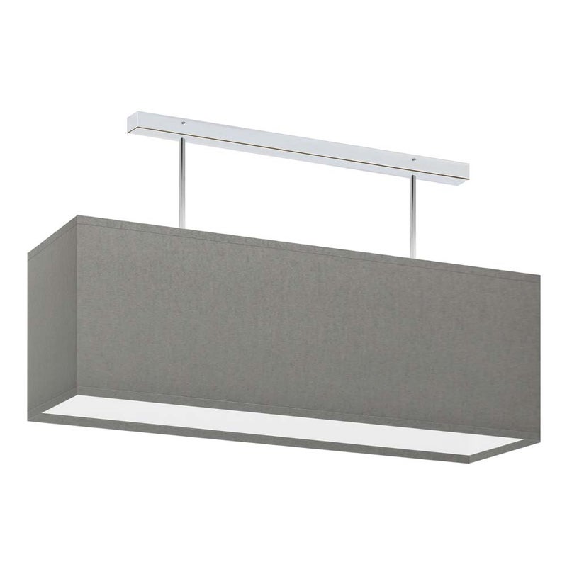 Lampa żyrandol plafon sufitowa z abażurem prostokąt MONO P1