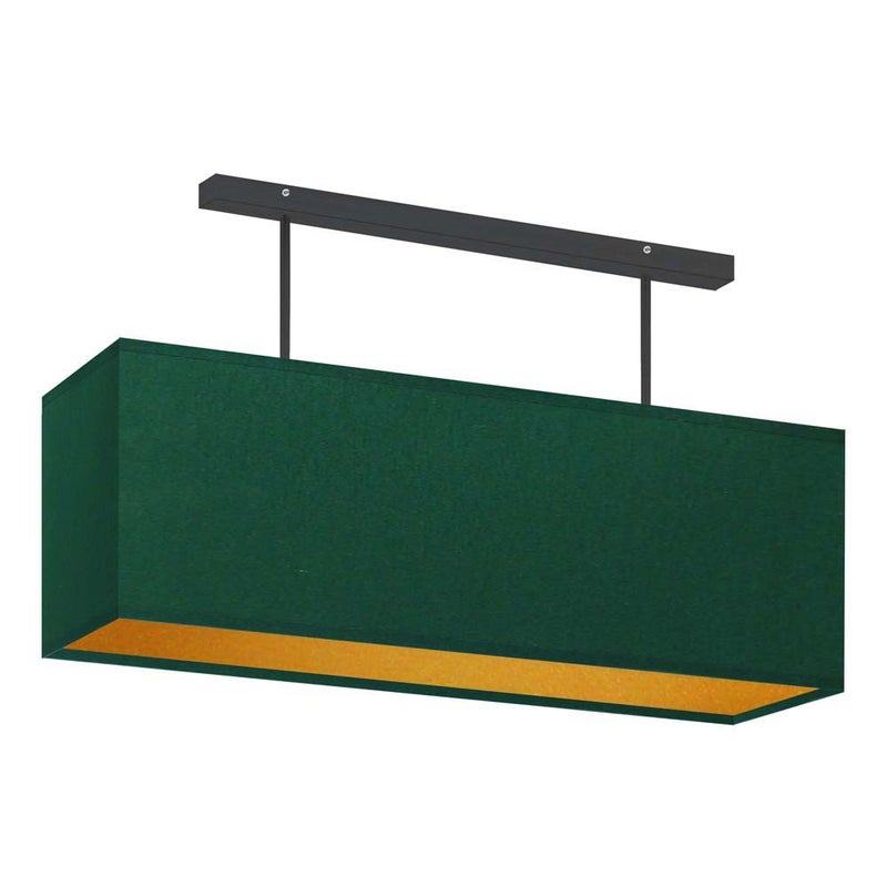 Lampa żyrandol plafon sufitowa z abażurem prostokąt MONO P1