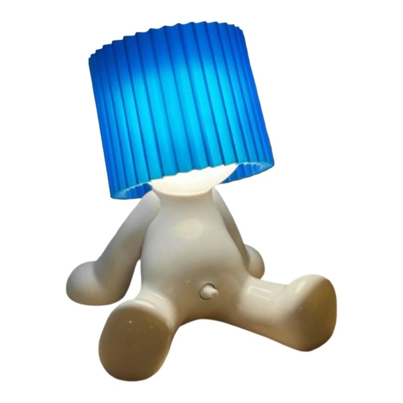 Lampa stołowa Shy Boy, kreatywna lampka, lampka nocna, lampa stołowa LED, dekoracja wnętrz, fantazyjny prezent do sypialni