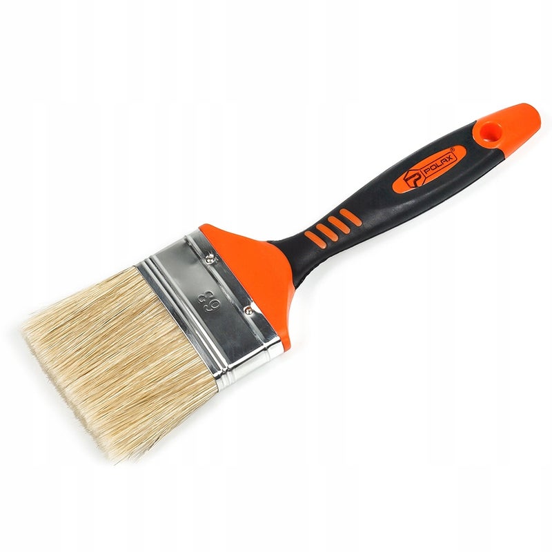 Polax Pędzel płaski malarski ELITE naturalne włosie 6.3 cm