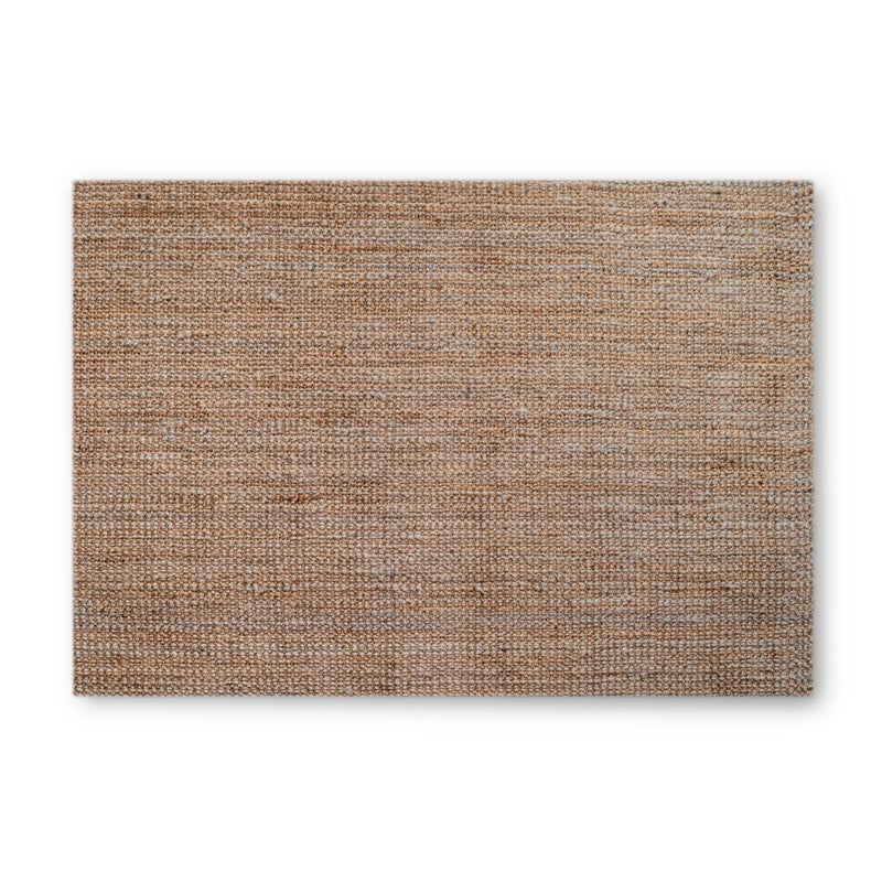 Dywan jutowy Santorini 160x230 cm – naturalny, tkany na płasko, ręcznie pleciony, w stylu śródziemnomorskim w stylu boho