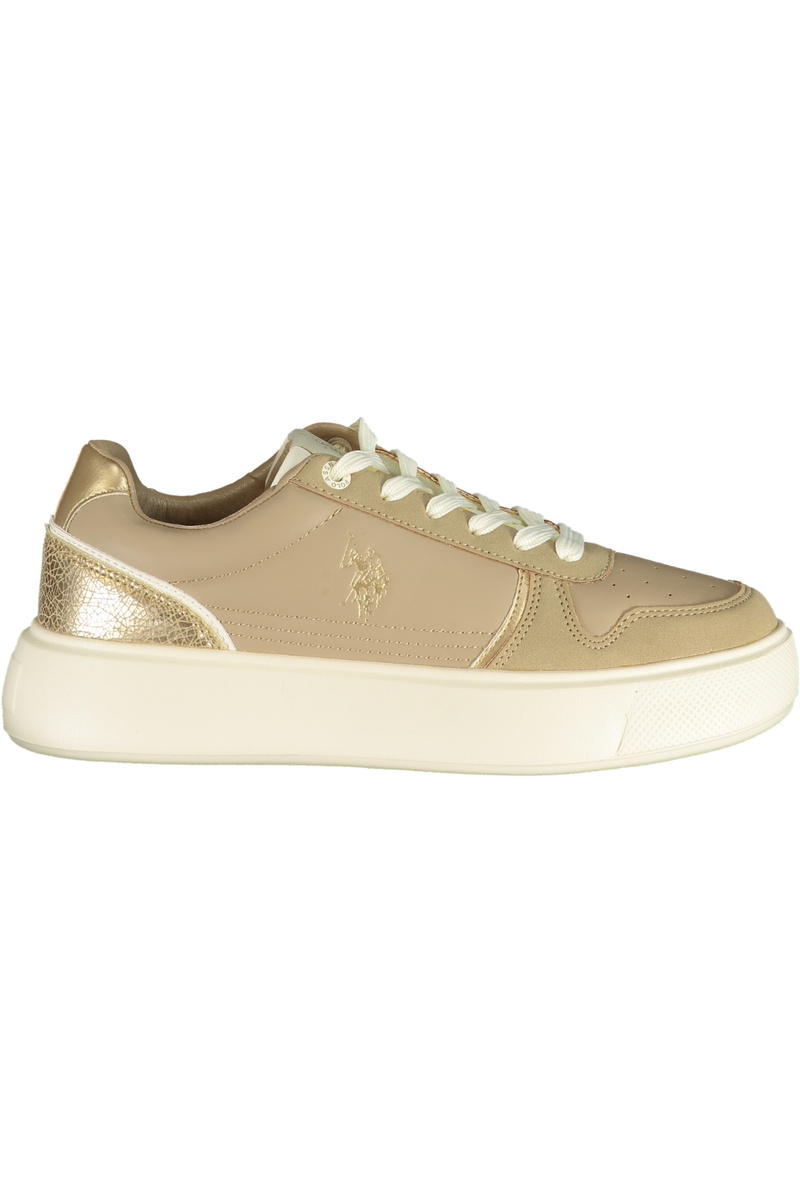 US POLO ASSN. DAMSKIE BEŻOWE OBUWIE SPORTOWE