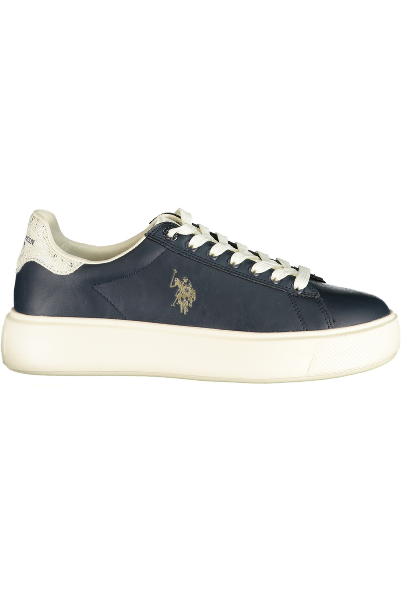 US POLO ASSN. NIEBIESKIE OBUWIE SPORTOWE DLA DAMSKICH