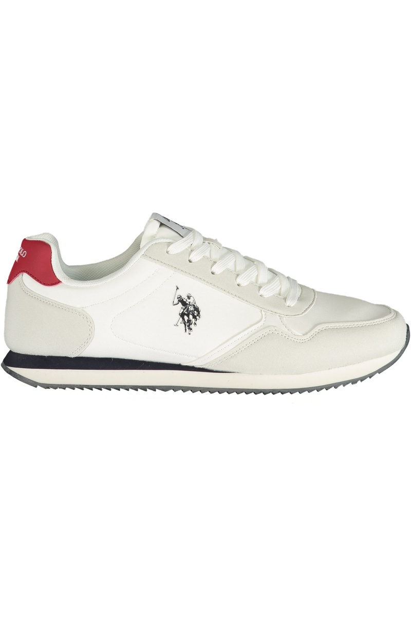 US POLO ASSN. BIAŁE OBUWIE SPORTOWE DLA MĘŻCZYZN