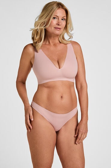 Hunkemöller Super Comfort Stringi Różowy