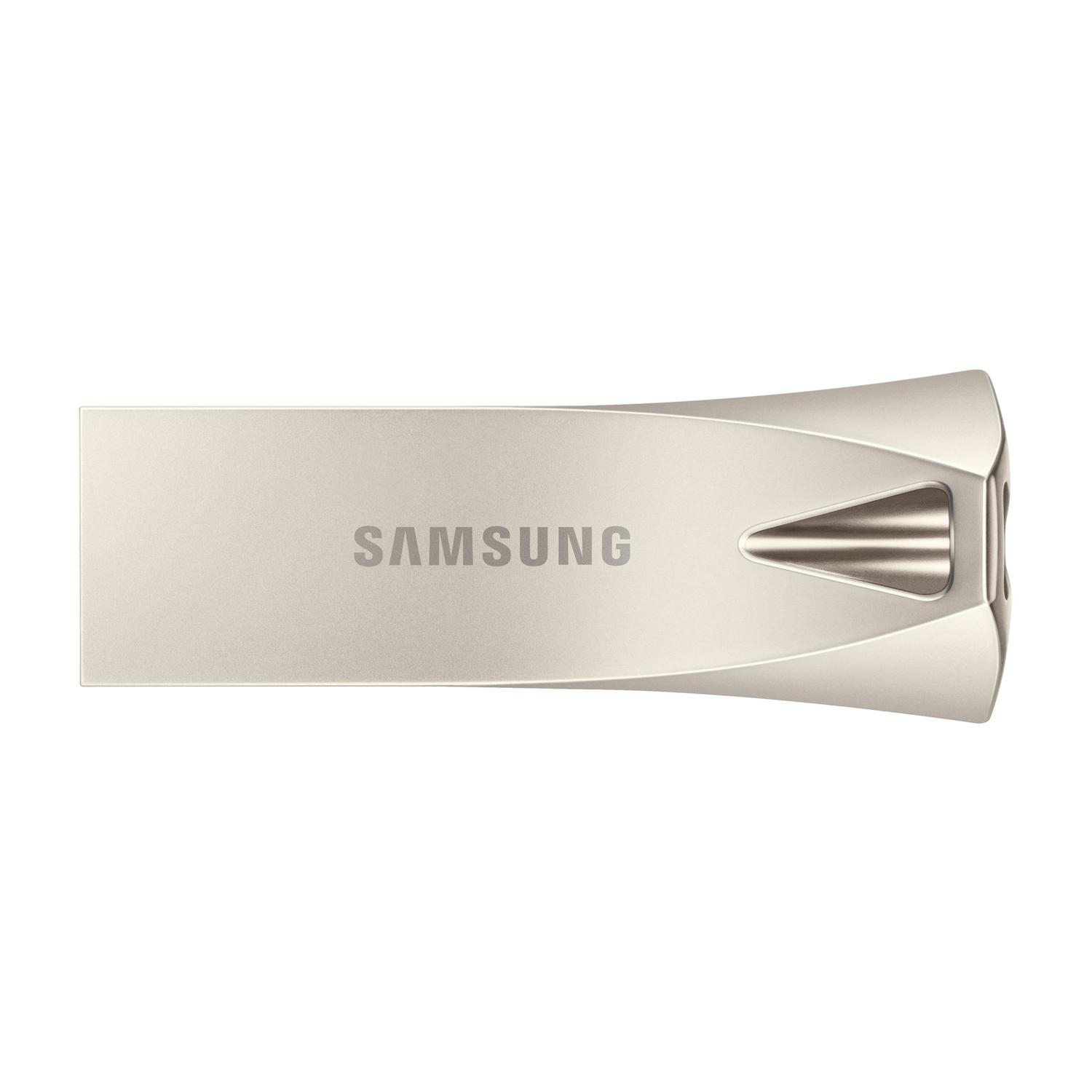 Samsung 64GB BAR Plus Champaign Silver 300MB/s MUF-64BE3/APC