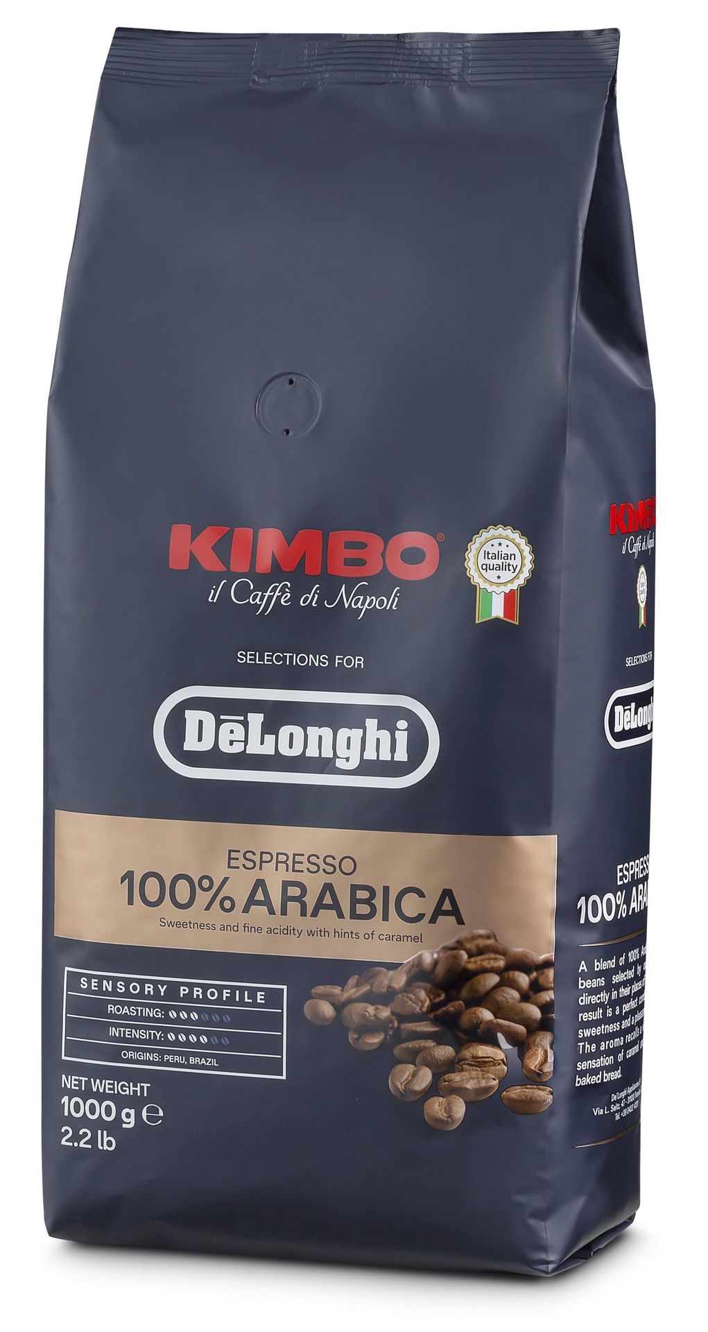 DeLonghi Kimbo 1 kg Arabica