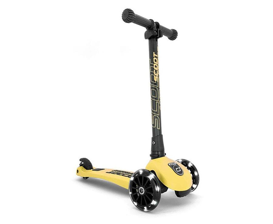 Scoot & Ride Highwaykick 3 LED Hulajnoga Balansowa 3+ Lemon