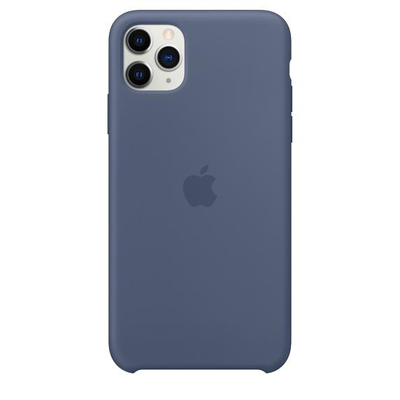 Apple Silicone Case do iPhone 11 Pro Max Alaskan Blue