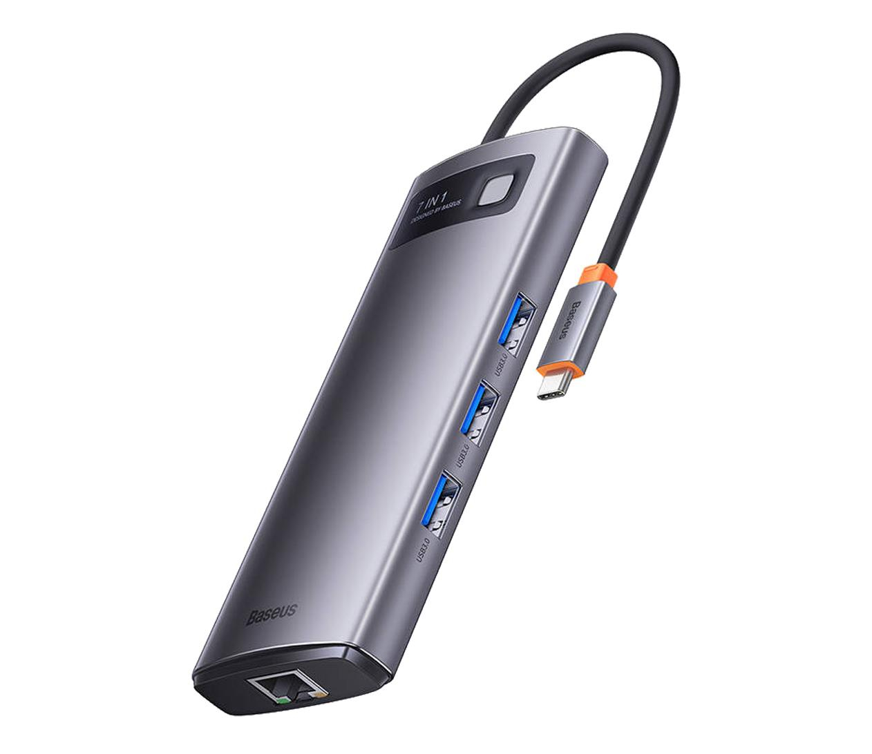 Baseus Hub USB-C 7w1 Metal Gleam Series WKWG040113