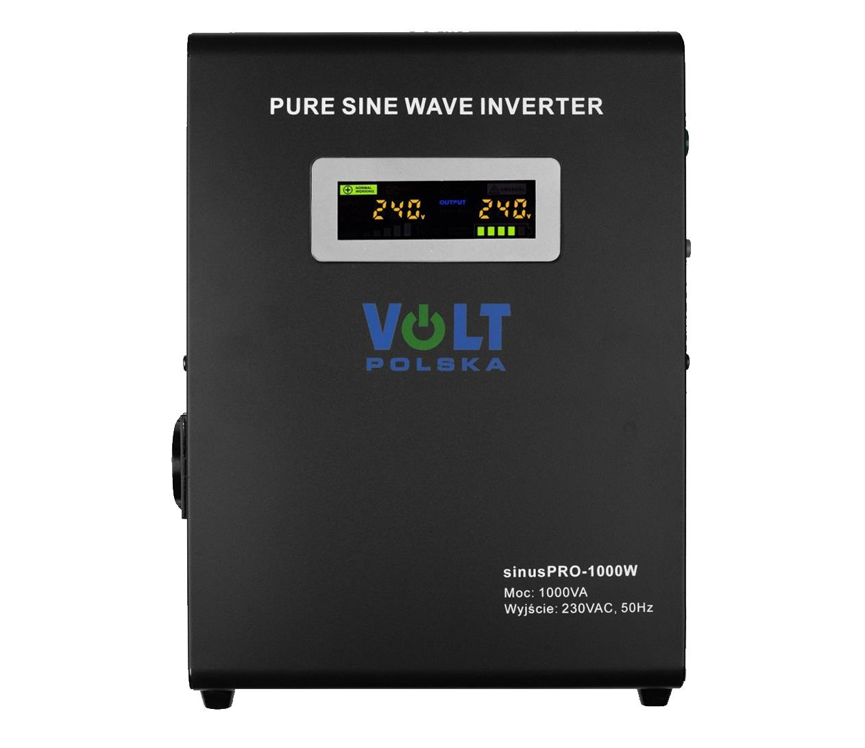 Volt Polska VOLT SINUS PRO 1000 W 12/230V (700VA/1000W) 3SP100012W