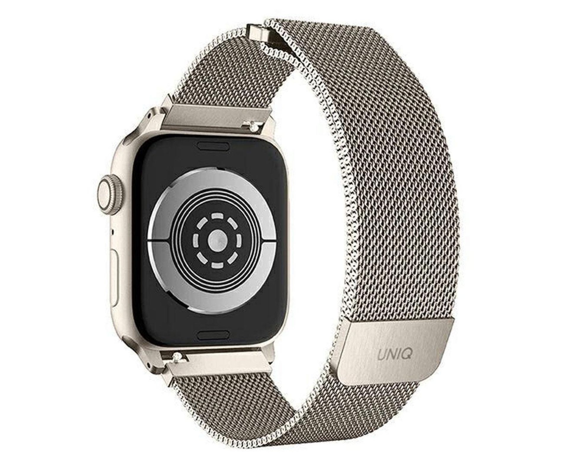 Uniq Bransoleta Dante do Apple Watch starlight