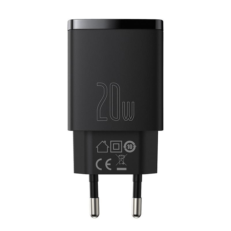 Baseus Sieciowa Compact (USB-C, 20W)
