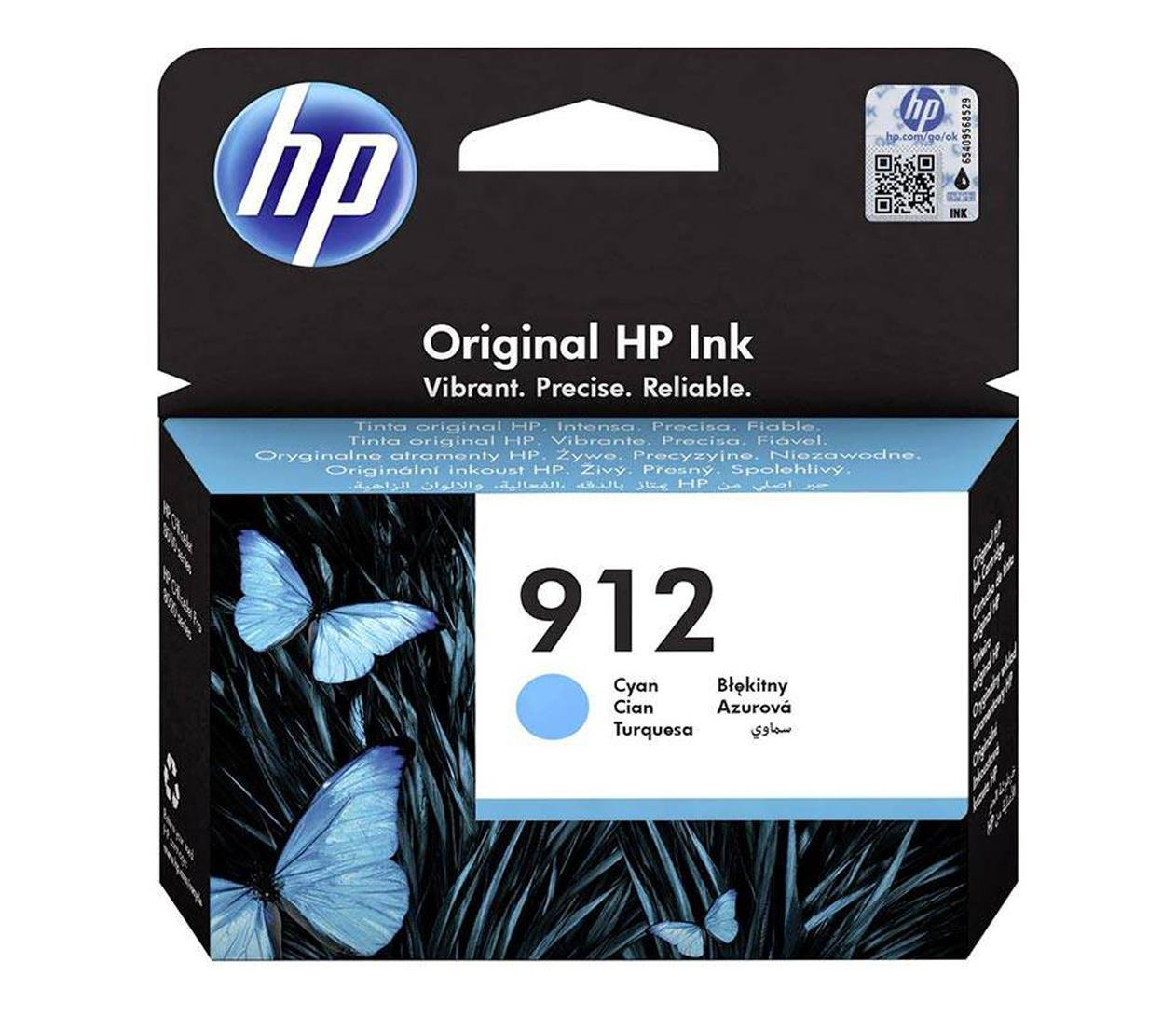 HP 912 cyan do 315str. Instant Ink 3YL77AE#BGX