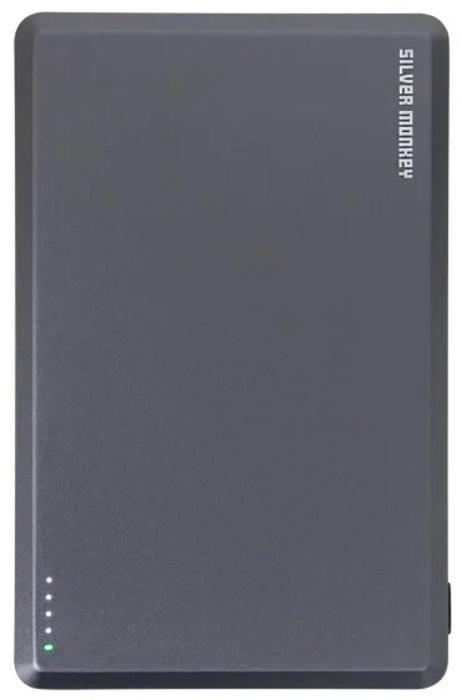 Silver Monkey Ultra Slim Powerbank MagSafe 5000mAh (gray)