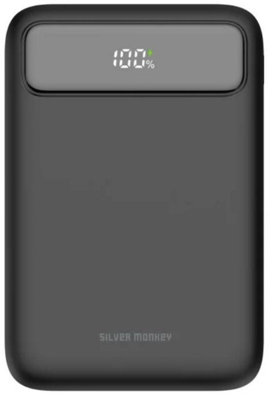 Silver Monkey Powerbank 10.000mAh USB-A USB-C PD 22,5W