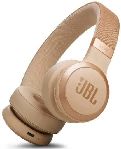 JBL LIVE 670NC Beżowe JBLLIVE670NCSAT
