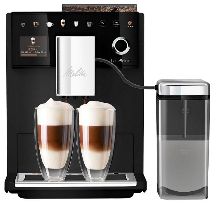 Melitta LatteSelect F63/0-212 Frosted black