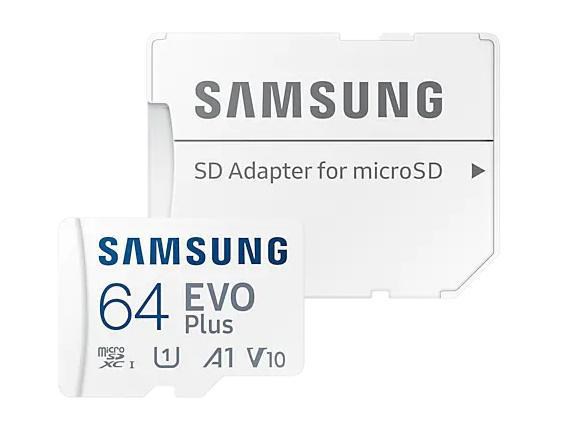 Samsung 64GB microSDXC EVO Plus 160MB/s (2024) MB-MC64SA/EU