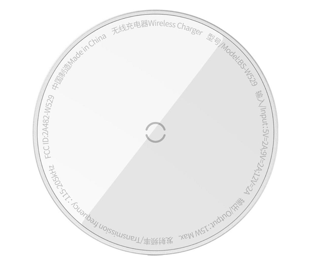 Baseus Magnetyczna ładowarka indukcyjna Simple Mini 3 15W
