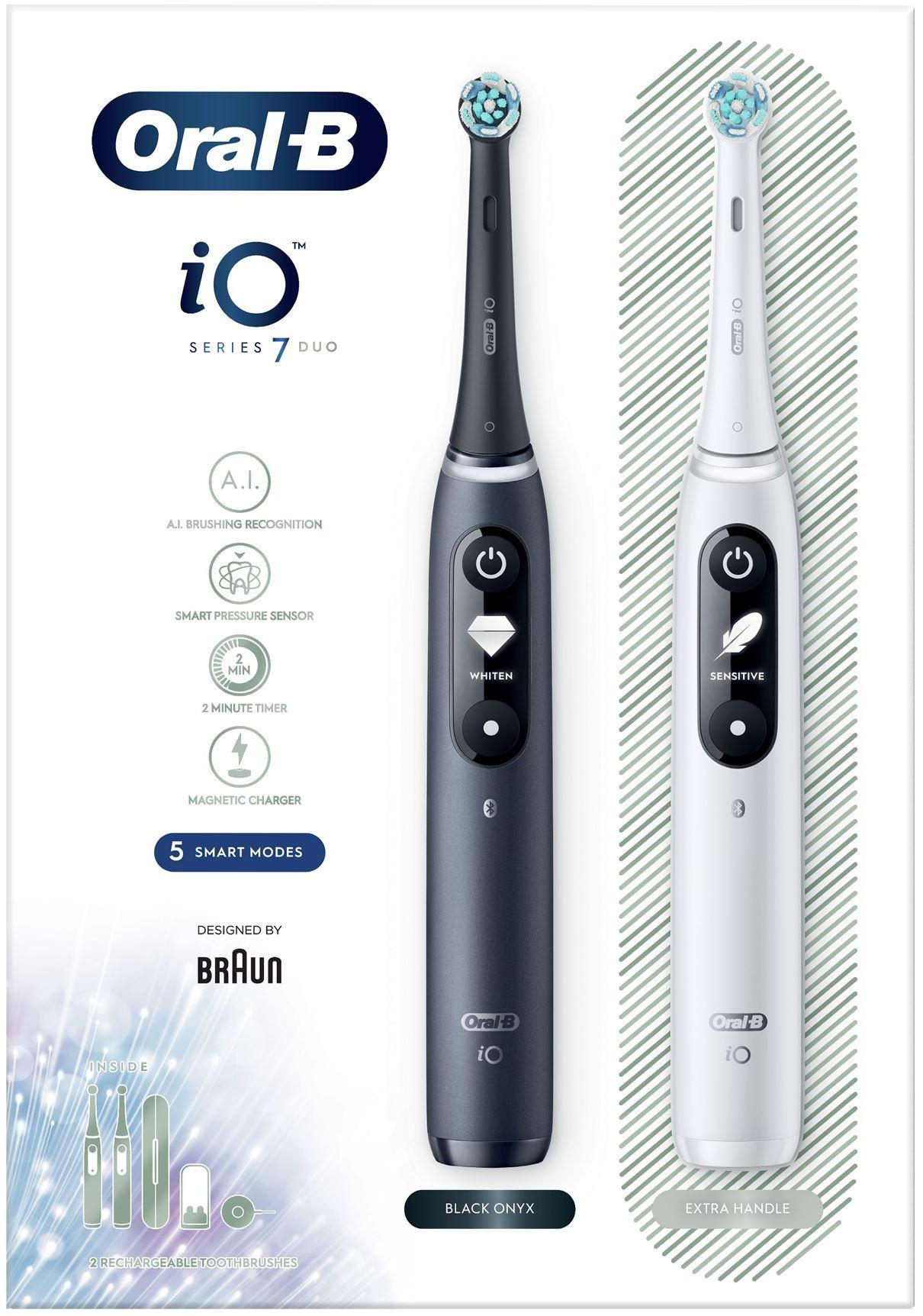 Oral-B Zestaw iO Series 7 Duo Biały+Czarny