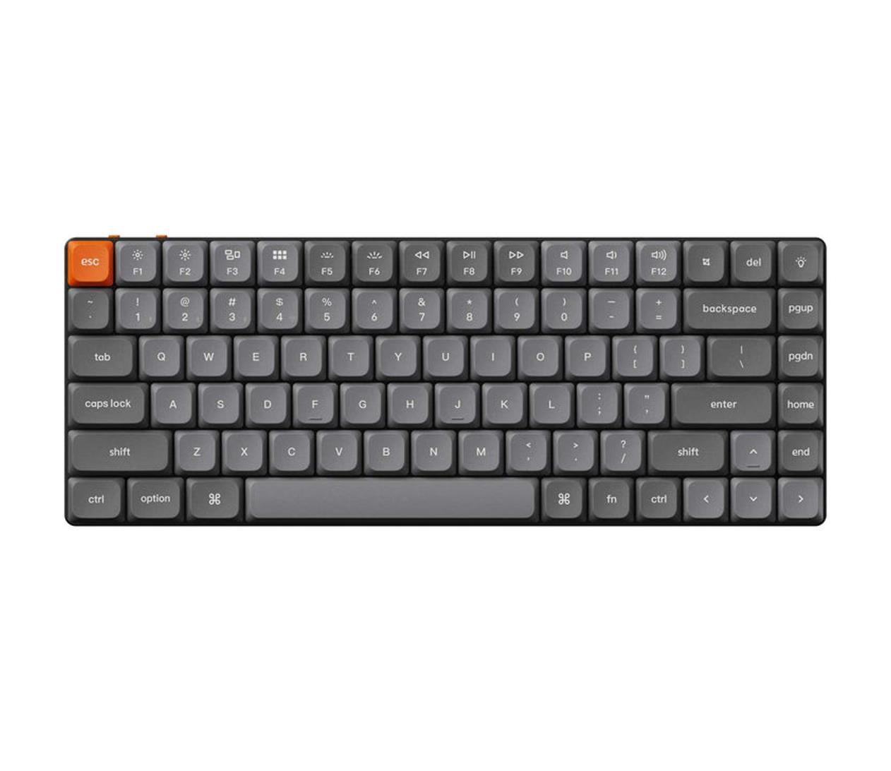 Keychron K3 Max Low Profile Gateron Red HotSwap Win/MacOS RGB TKL K3M-H1