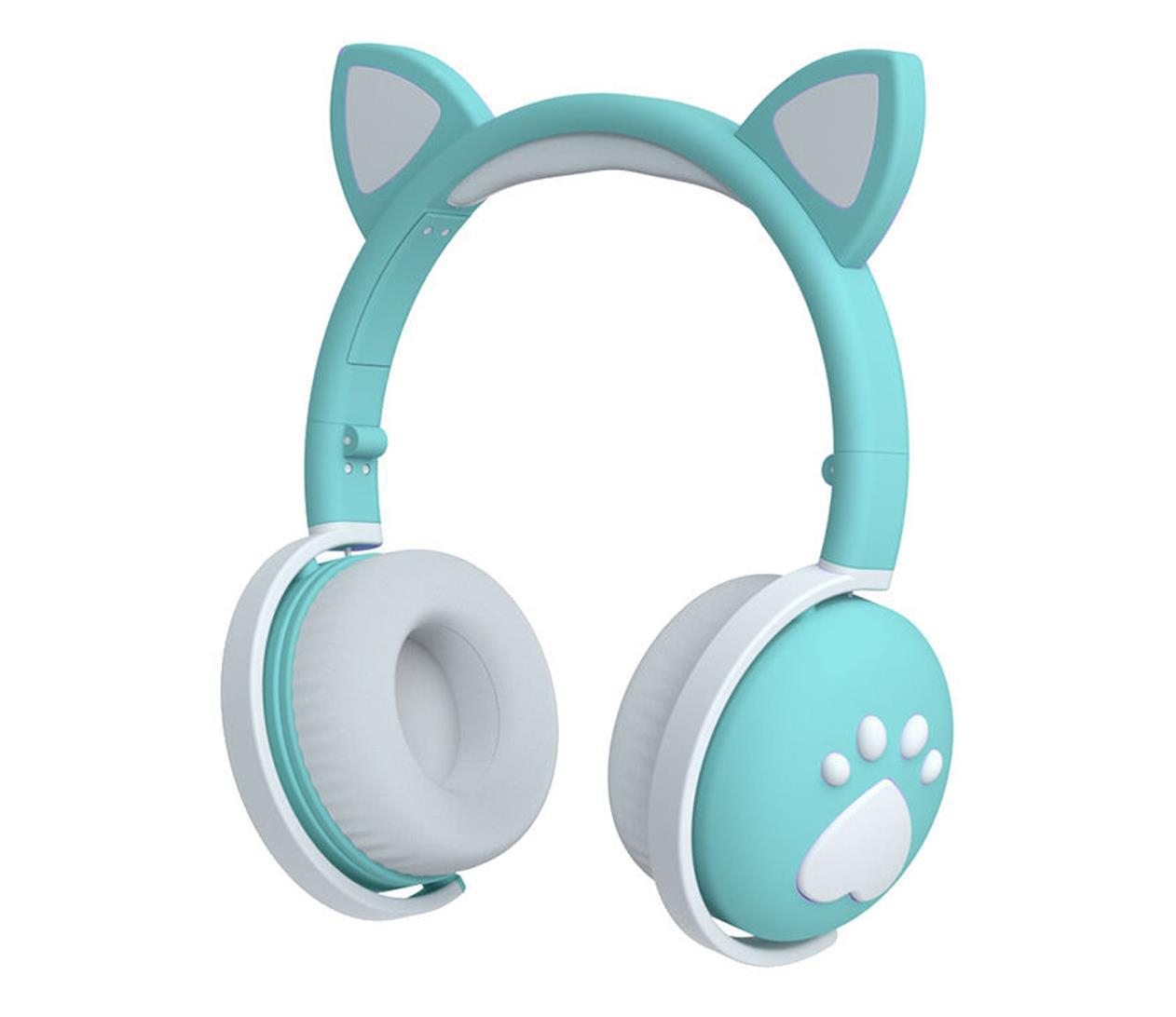 Mozos Kid Dog słuchawki bezprzewodowe dla dzieci zielone KID-DOG-BT-GREEN