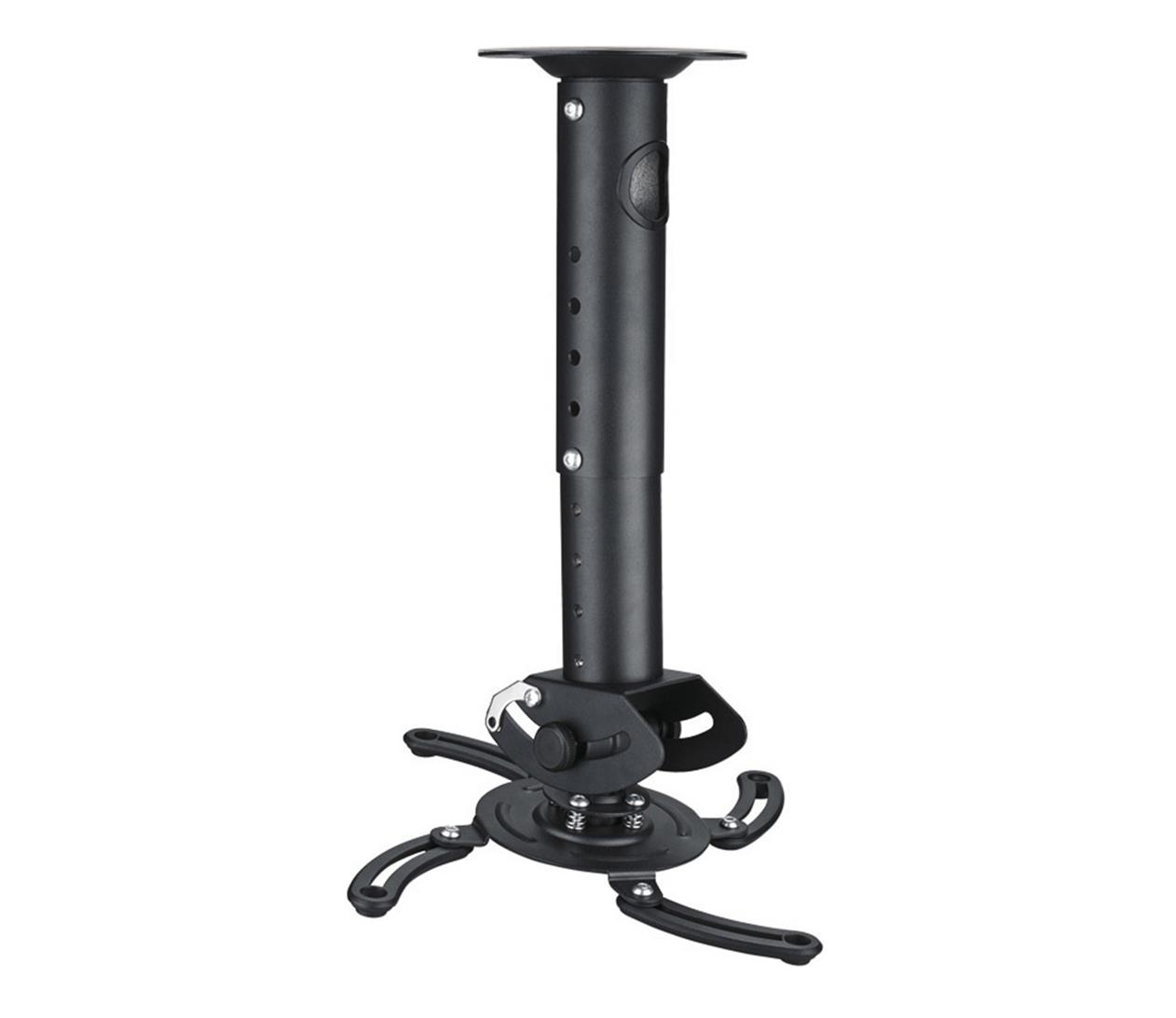 Deltaco ARM-500L Sufitowy uchwyt do projektora Czarny