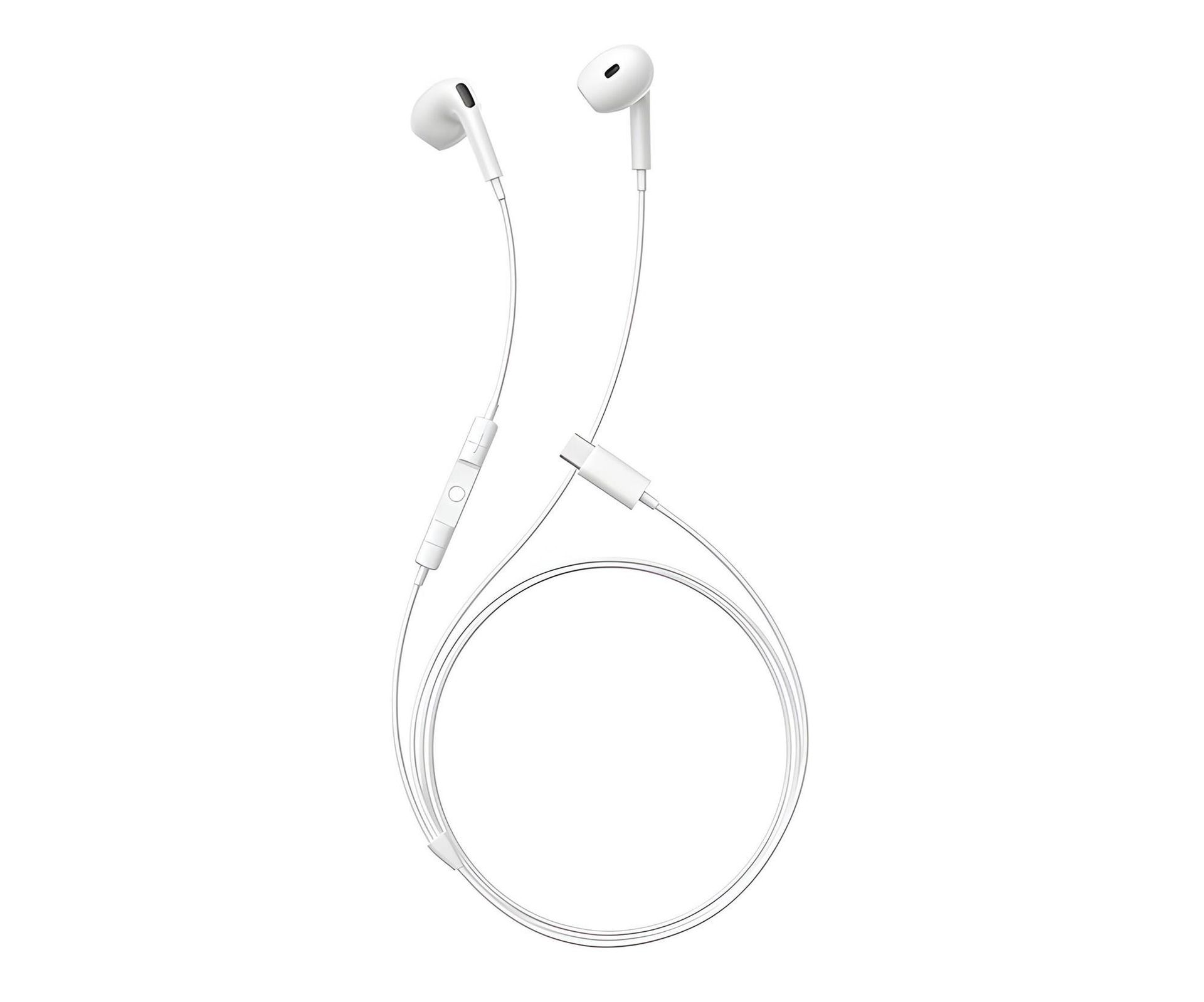 Baseus Encok CZ19 Wired Earphones Moon White A00182201213-00