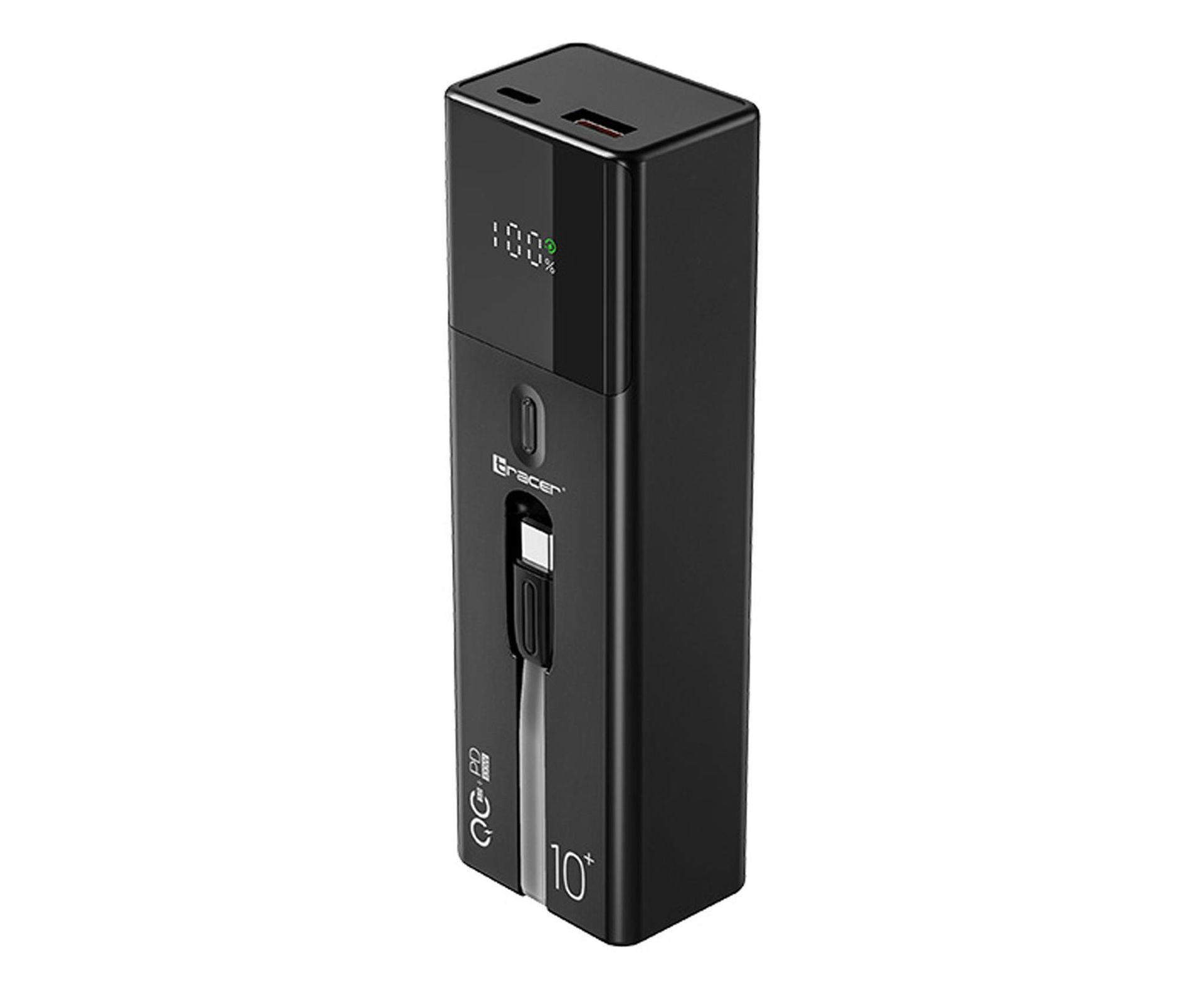 Tracer Power bank Quant 10000mAh 100W PD+QC
