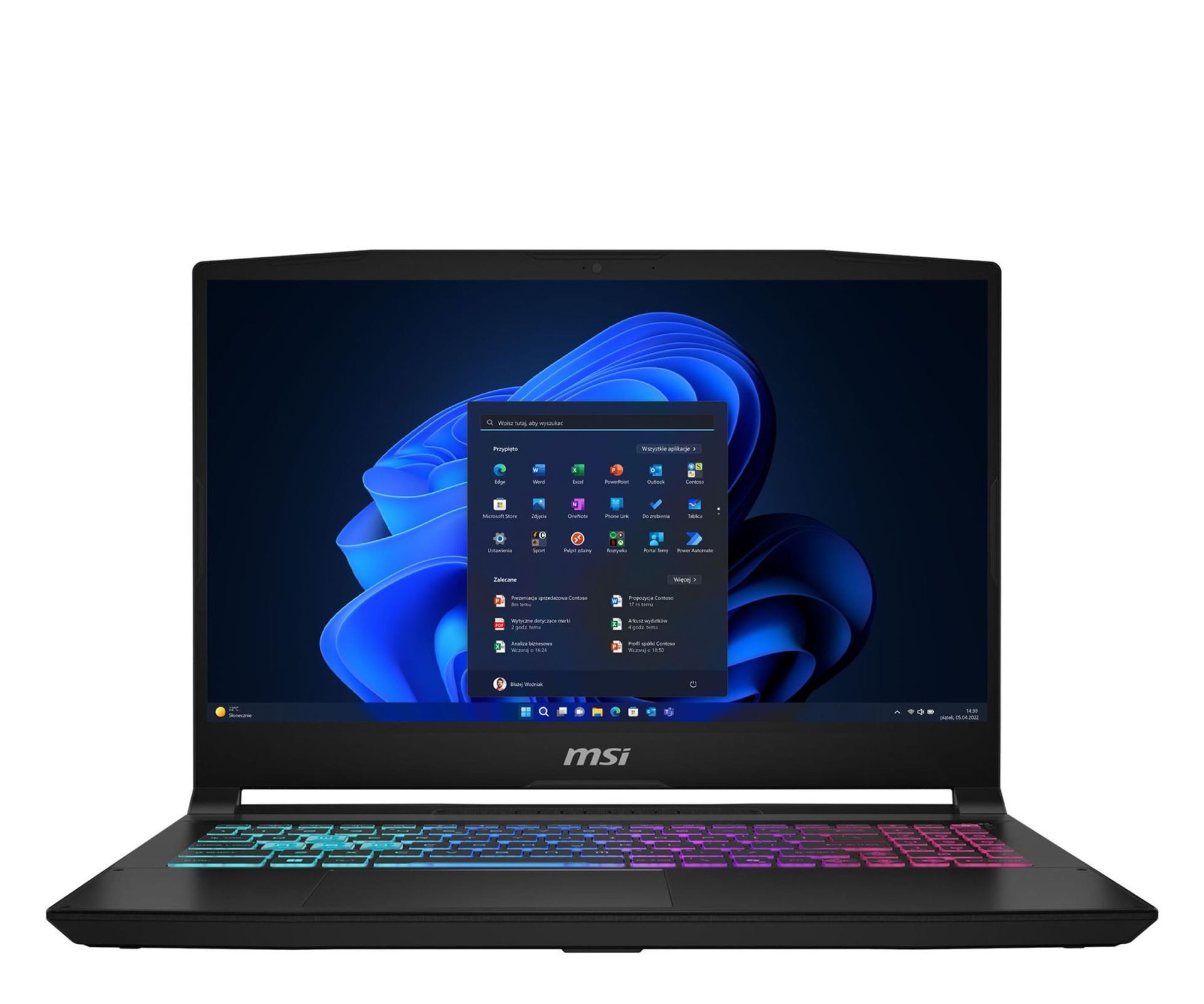 MSI Katana 15 HX i7-14650HX/16GB/512/Win11X RTX5060 165Hz B14WFK-020XPL_16GB_500SSD_W11X