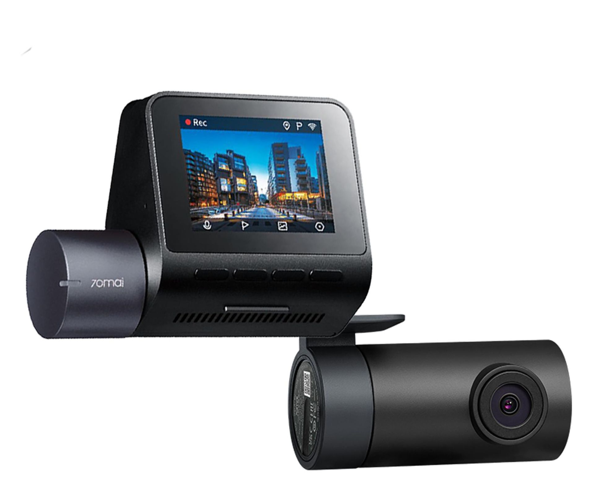 70mai Dash Cam A410 + kamera tylna 2K/130/2