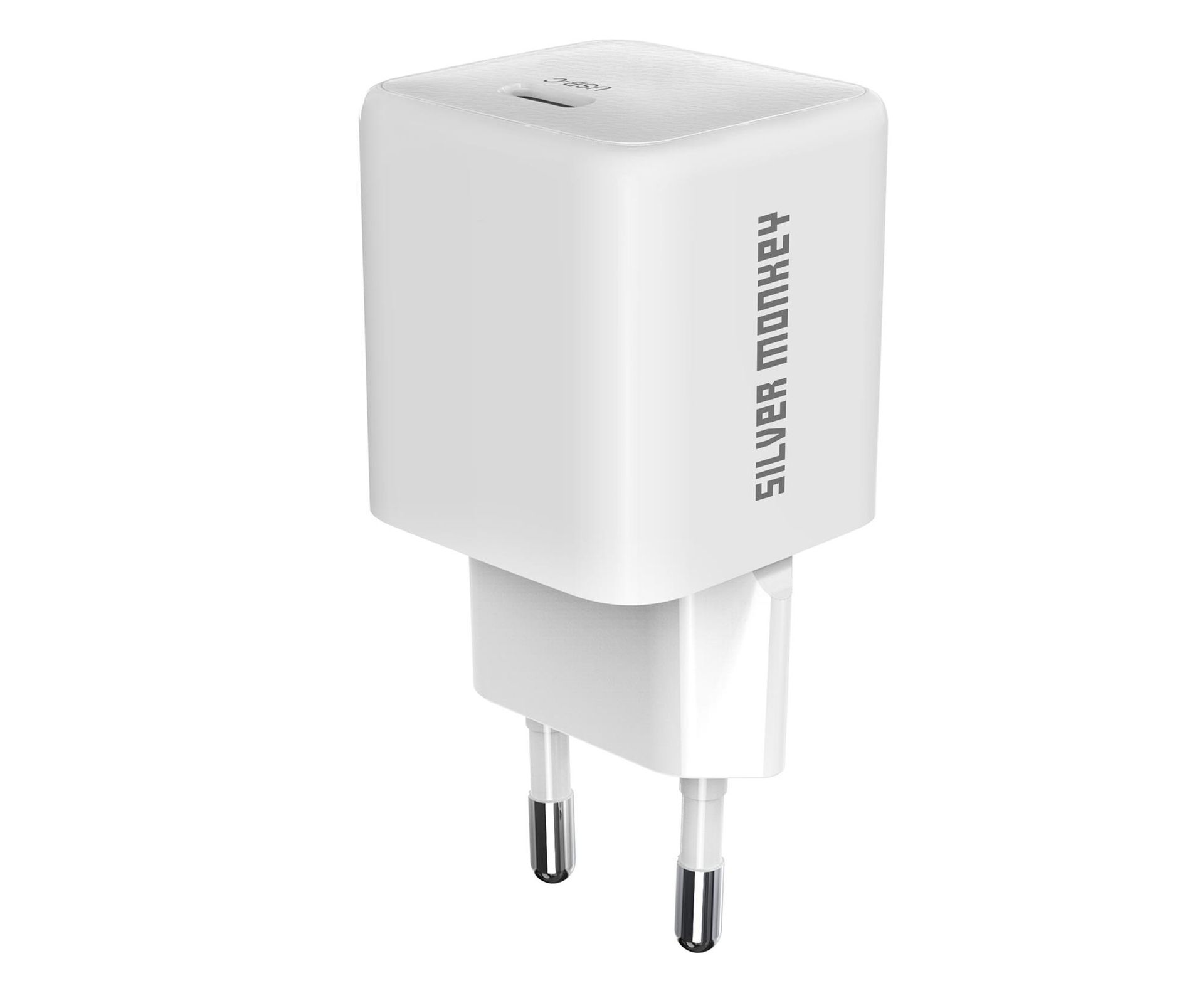Silver Monkey Ładowarka GaN Core Uno 30W Biała
